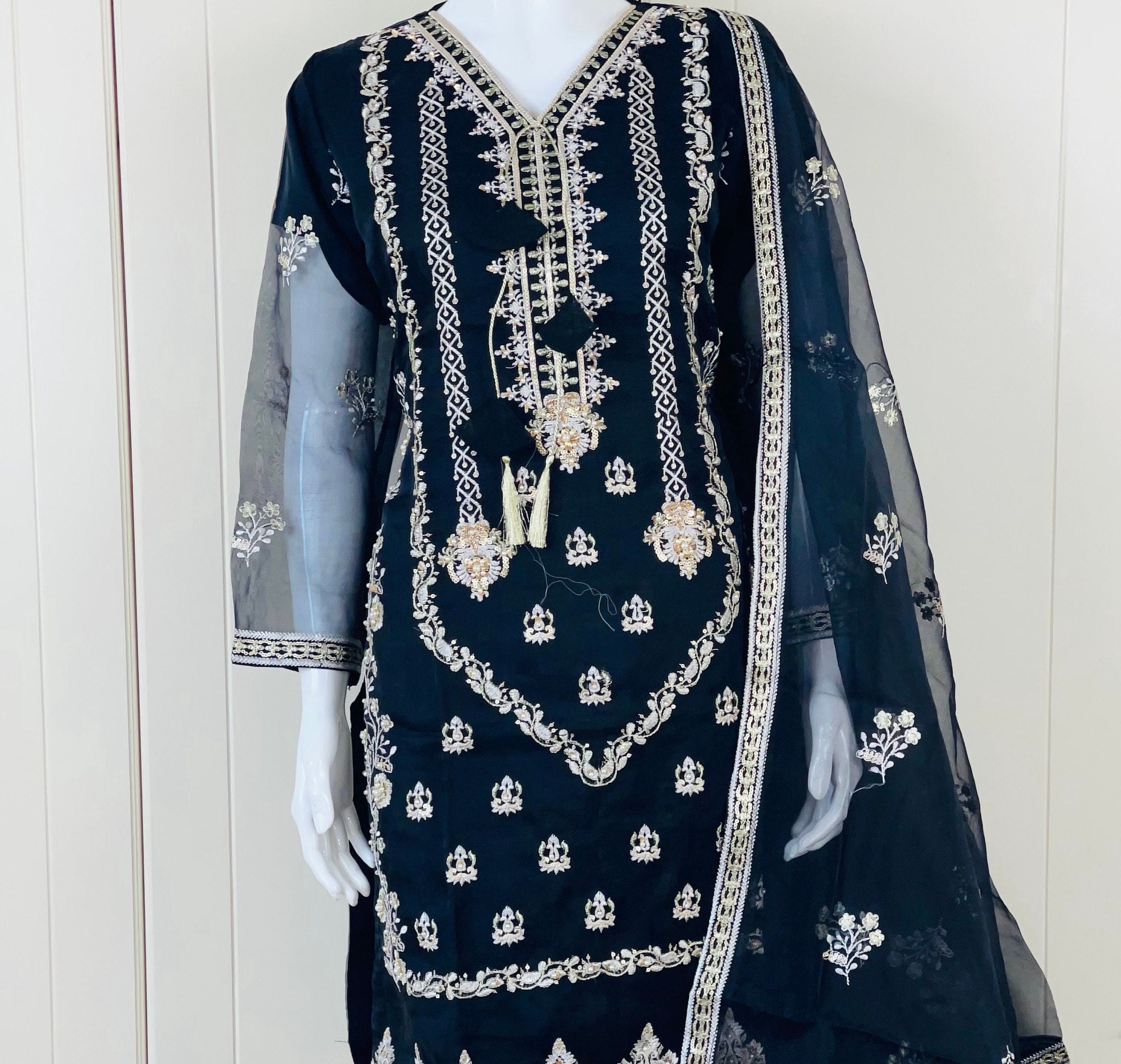 Agha noor top peplum dress