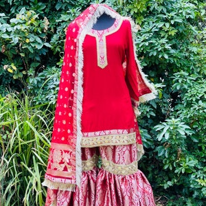 Banarsi gharara hotsell design 2019