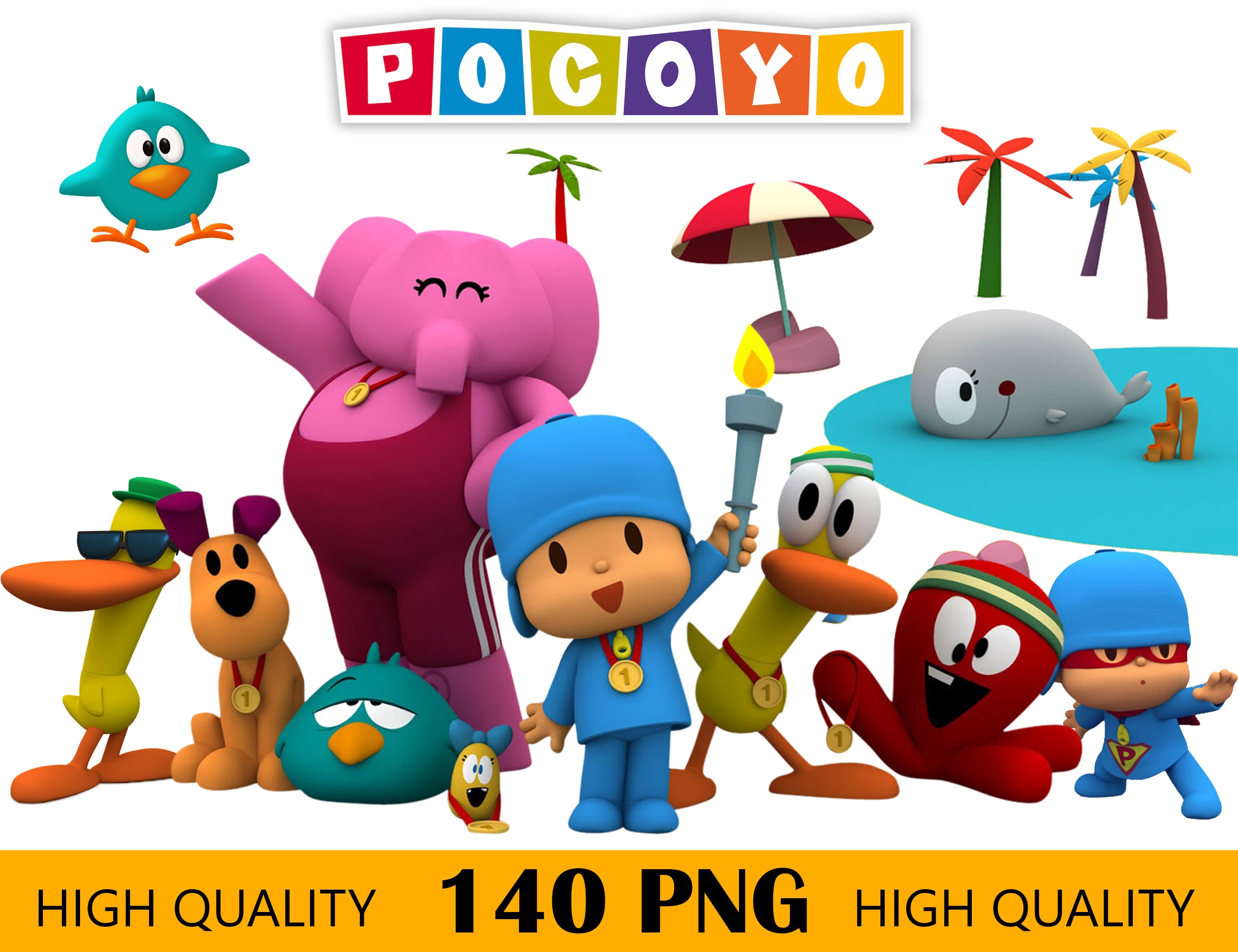 Pocoyo Characters Names