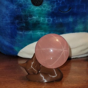 Sleeping Fox Sphere or Egg Holder