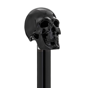 Carbonised Black Skull Umbrella