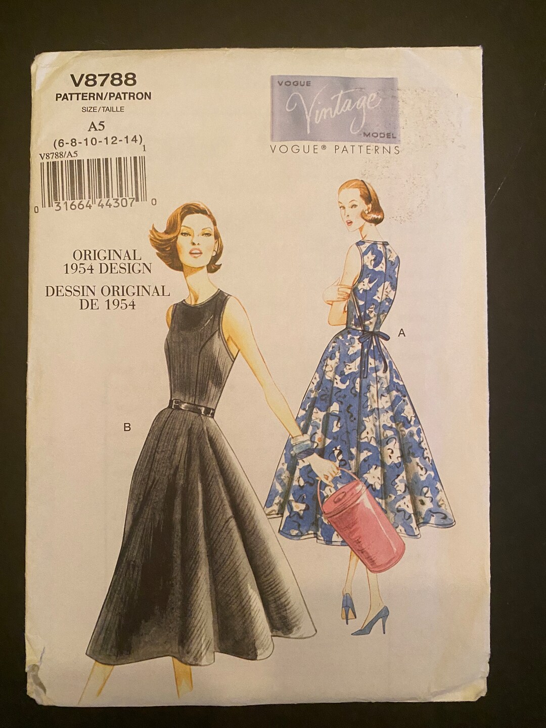 Vogue 8788 Uncut and in Brand New Condition. Beautiful Vintage - Etsy