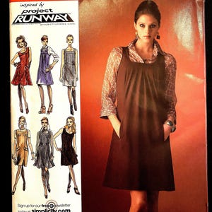 Simplicity 0504 Project Runway Sewing Pattern: Size 4-12, Uncut