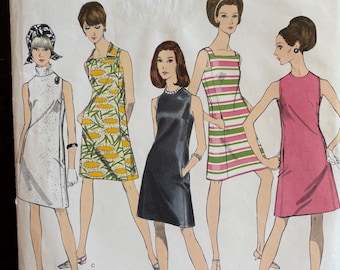 Vogue 1756 un auténtico patrón vintage talla 14 busto 34 sin cortar