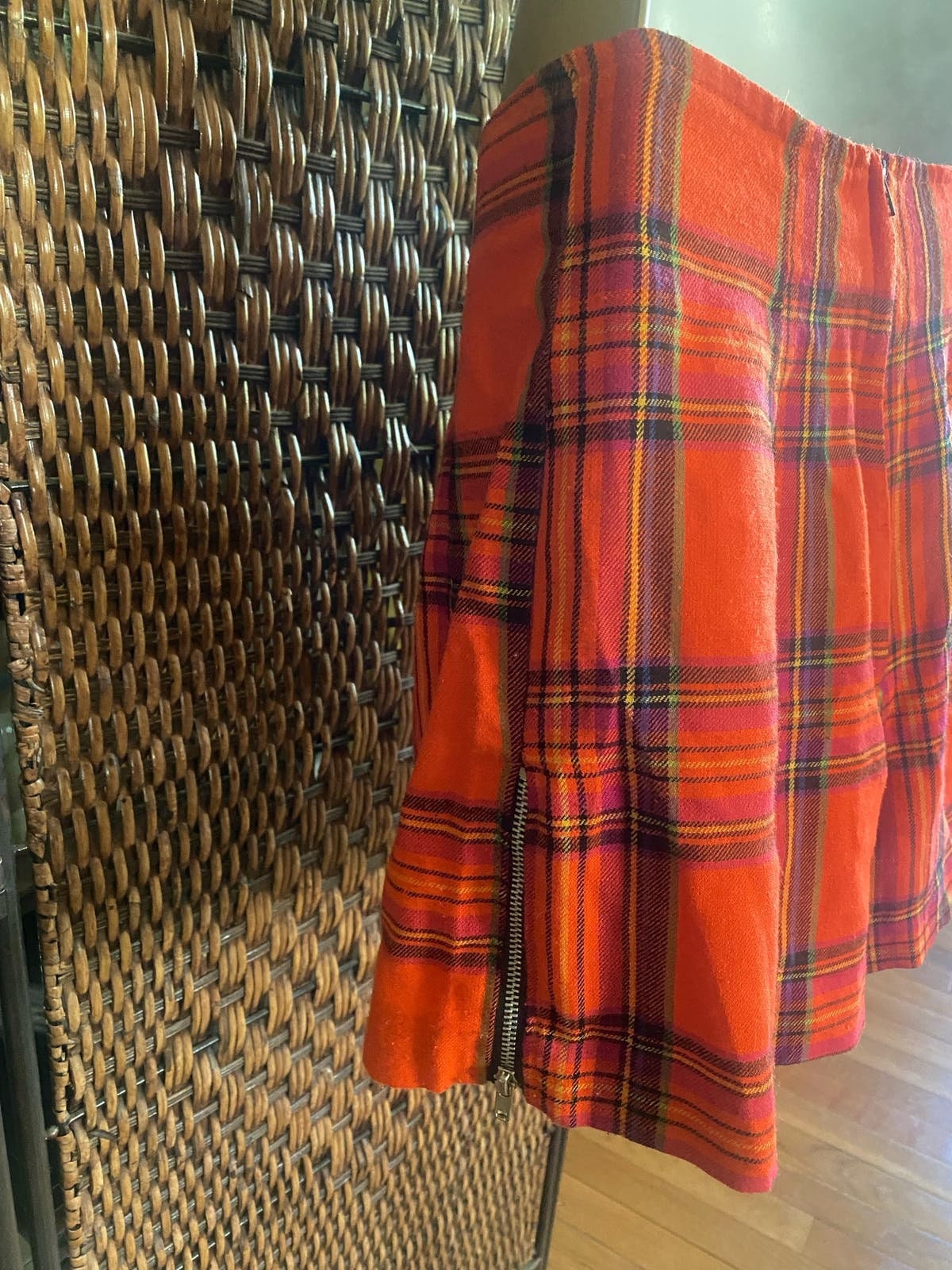 70’s High Waist Plaid Shorts by Hunter's Sportswear