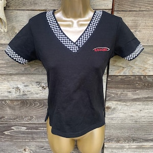 Size L//Vintage Y2K Race girl top
