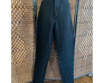 Size 28-30 Waist//Vintage Black Wrangler Jeans Classic Cowboy 80s Tapered Leg