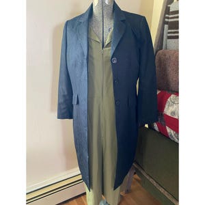 Vintage 90s Long Blazer Dinner Jacket // Size L
