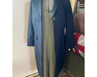 Vintage 90s Long Blazer Dinner Jacket // Size L