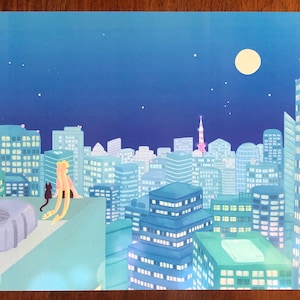 Usagi and Luna print