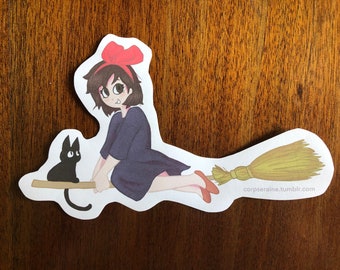 Kiki and Jiji sticker