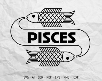 Download Pisces Fish Svg Etsy
