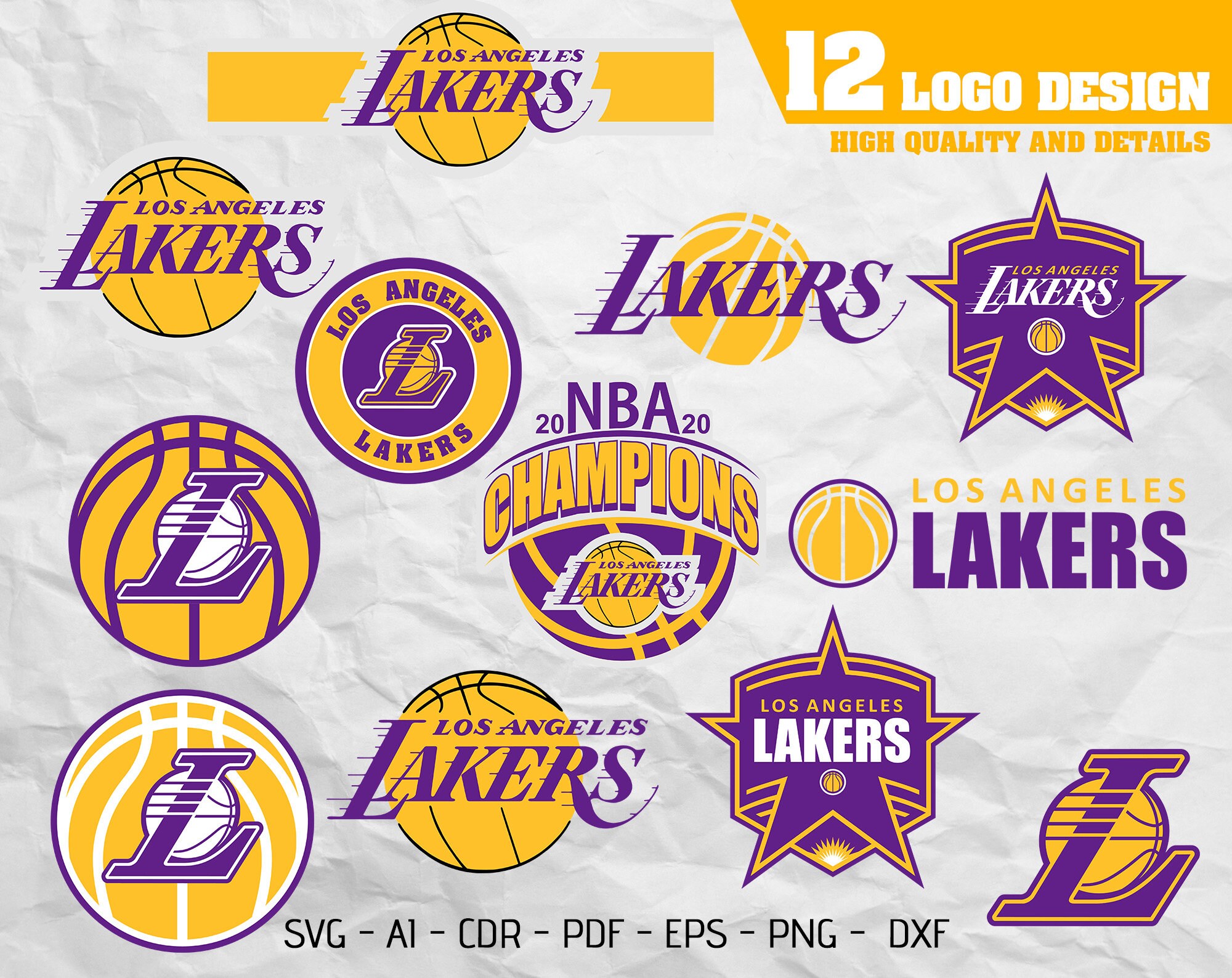 Losangeles Lakers Basketball Team svg for Cricut Laser cut | Etsy