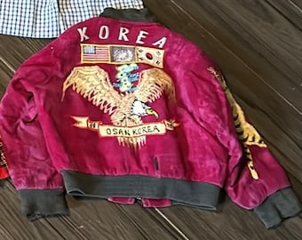 Vintage handmade Korean War Toddler Jacket