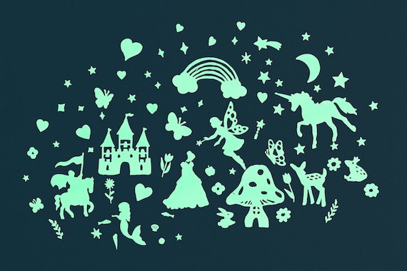 Fairy Tale Glow in the Dark Stickers Fairy Tale Glow in the Dark Stickers