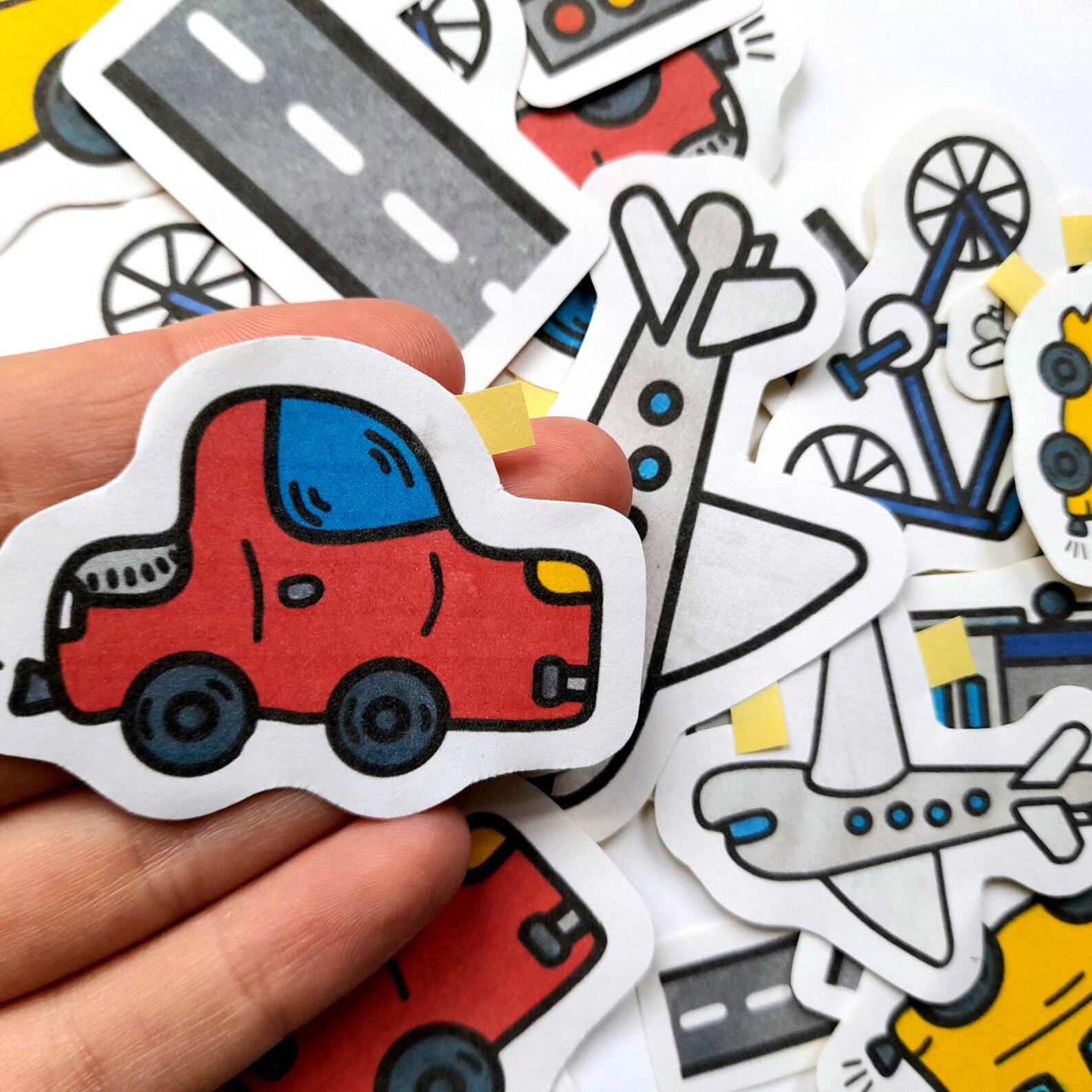 Transport Stickers Cute Stickers Planning Stickers 28pcs Etsy