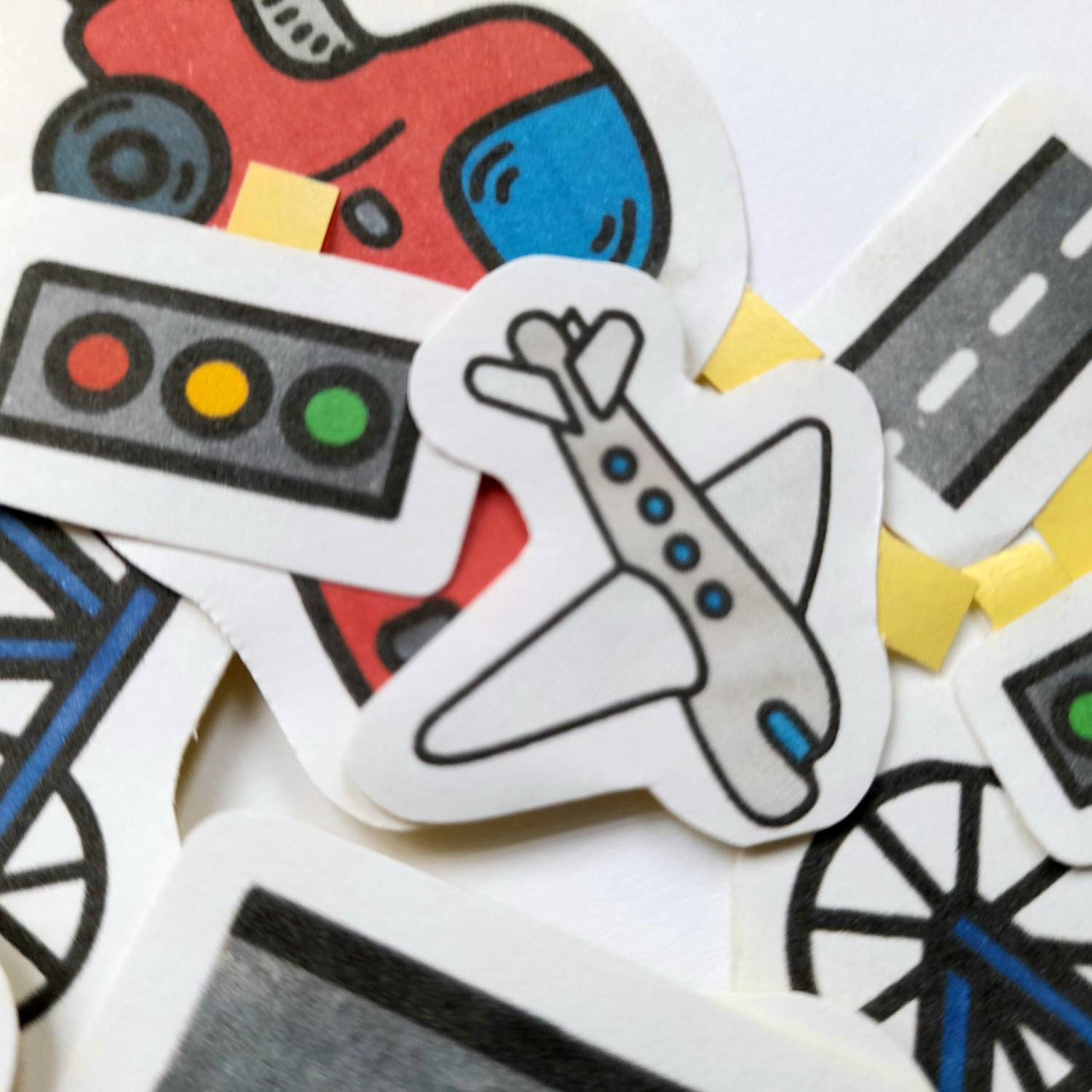 Transport Stickers Cute Stickers Planning Stickers 28pcs Etsy