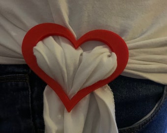 Heart Shaped T Shirt Slide Valentine’s Day