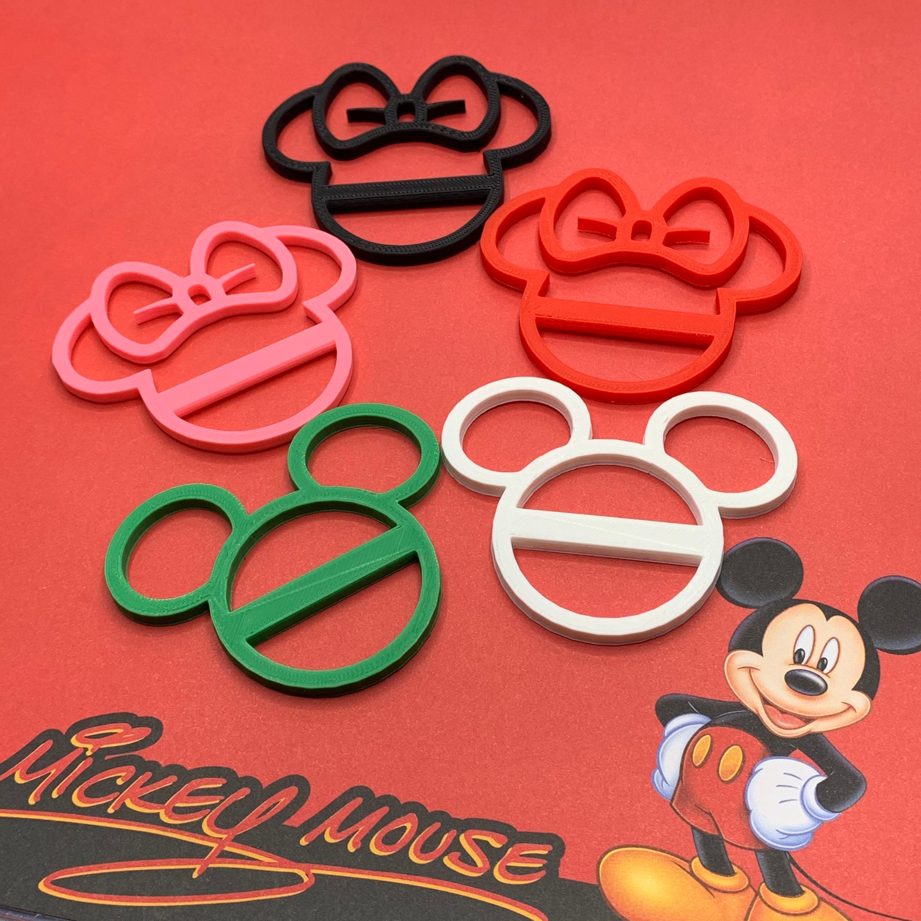 Minnie Mouse / Mickey Mouse T-shirt Clip Slides | Etsy