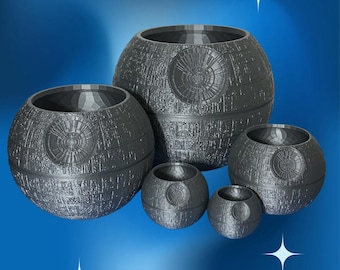 Death Star Planter Bowl Pot
