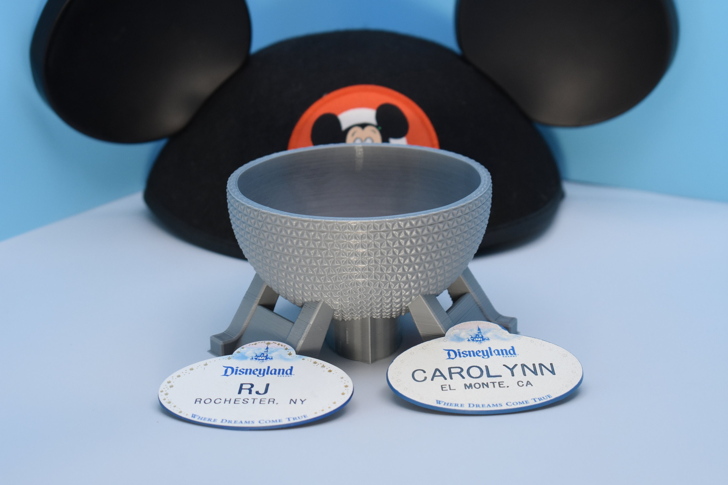 Epcot Theme Park Spaceship Earth Planter Bowl Inspired by Walt Disney ...