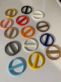 Circle T Shirt Slide Clip