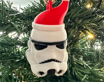 Star Wars Disney Inspired Storm Trooper Helmet Christmas Holiday Ornament