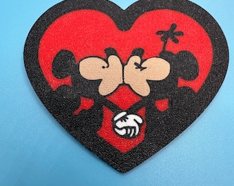 Disney Mickey and Minnie Hair Clip