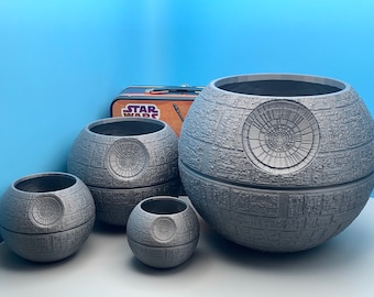 Death Star Planter Bowl Pot