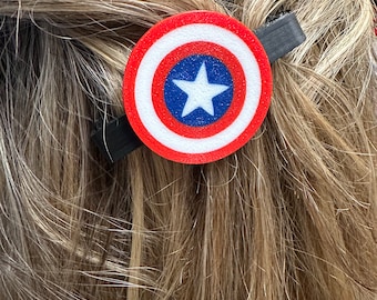 Rogers the Musical - Captain America Hair Clip Barrette