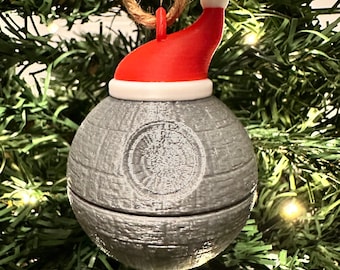 Star Wars Disney Inspired Death Star Christmas Holiday Ornament