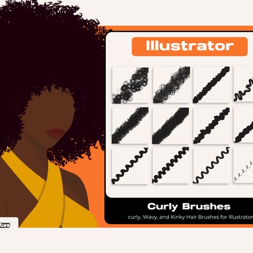 Illustrator Curl Coil 4C Scatter Brush Digital Painting - Etsy Finland Illustrator Curl Coil 4C Scatter Brush Digital Painting - Etsy Finland