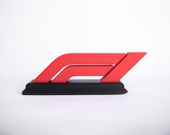 5.5 cm Formula 1, Room Decor, Display Shelf, Red and Black Color, 5.5 cm Height