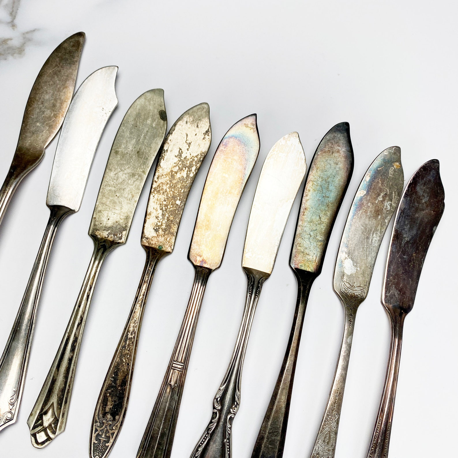 Vintage Butter Knife Spreader Silverware / Spreading Knife Etsy