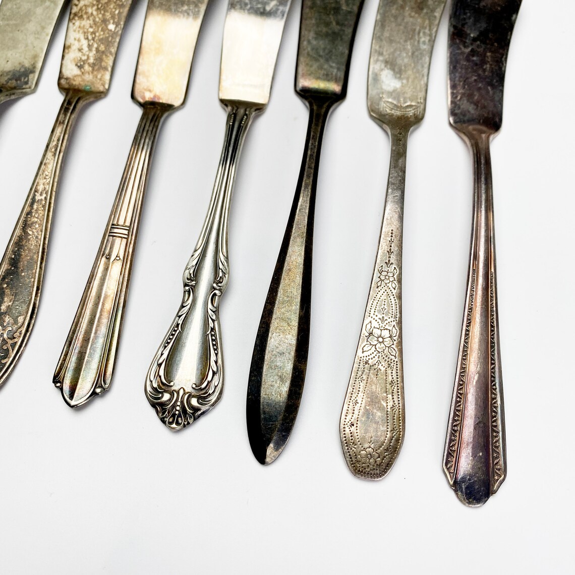 Vintage Butter Knife Spreader Silverware / Spreading Knife Etsy