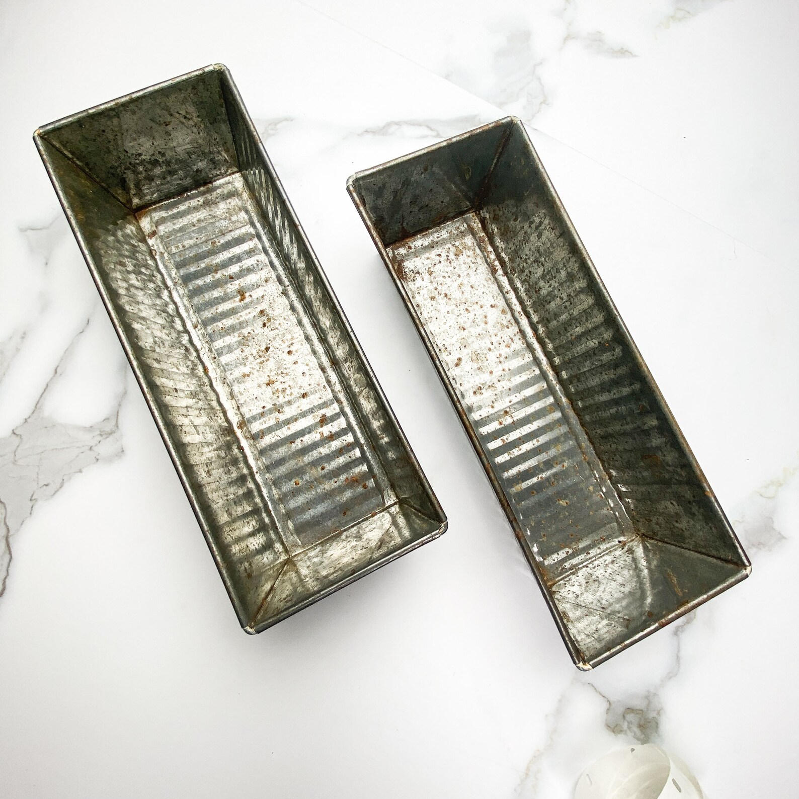 Vintage Ribbed Baking Loaf Pan / Vintage bread Pan / Cake Pan Etsy