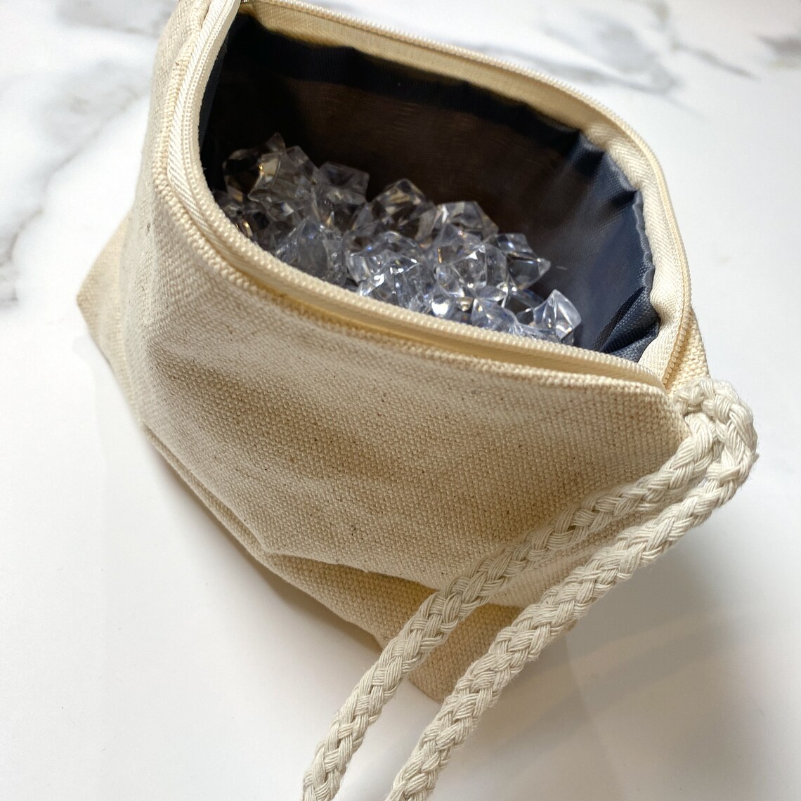 Fake CRUSHED Ice Cube Kit Faux Ice Cubes Fake Drink Decor Etsy