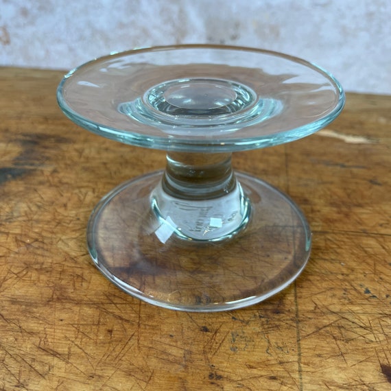 Pampered Chef Clear Glass Table Pedestal Cake Stand Food Etsy Finland