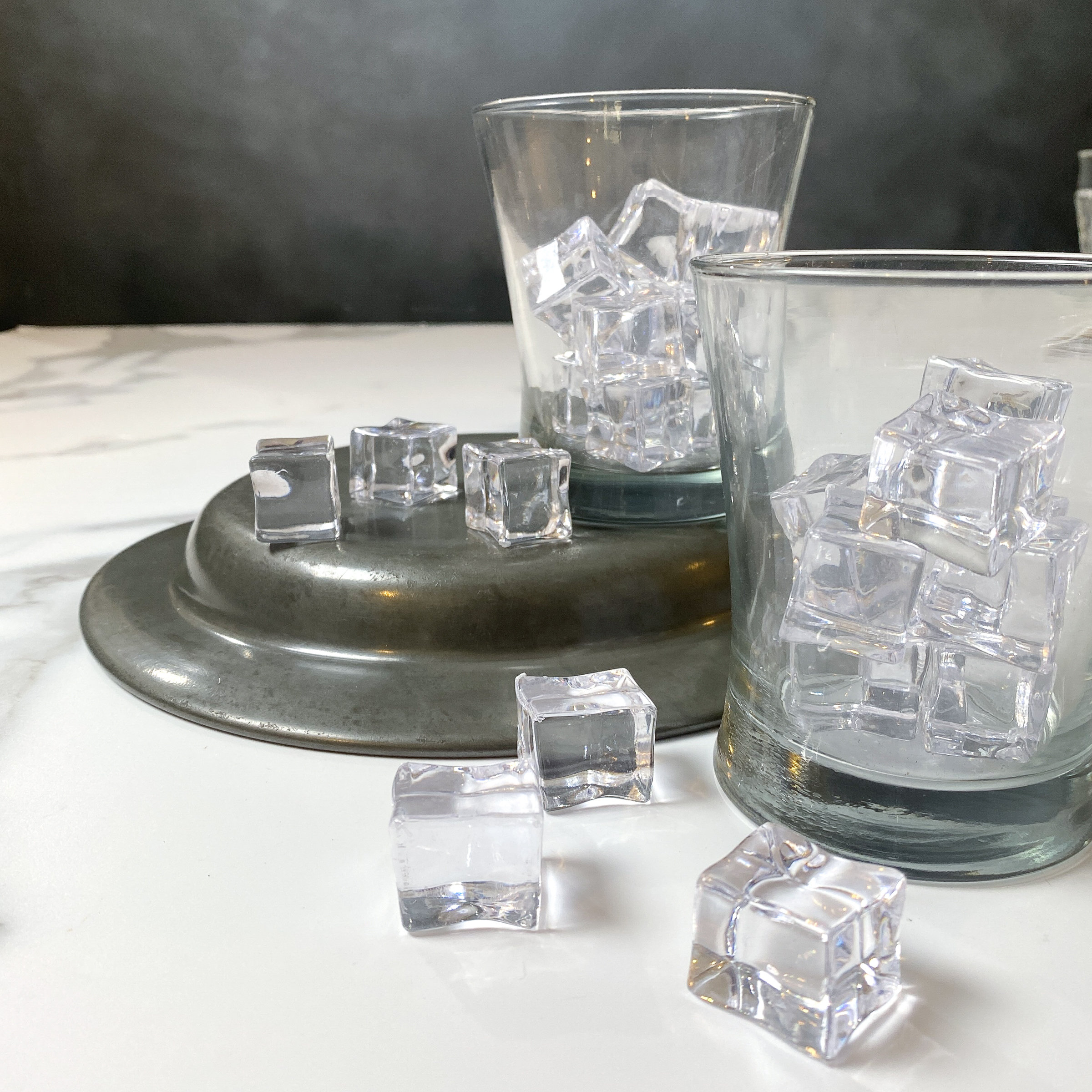 Fake Ice Cube Kit Faux Ice Cubes Fake Drink Decor Ice Cube Etsy