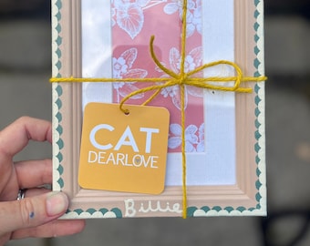 Persoonlijk babycadeau I name babycadeau I aangepaste fotolijstjes | Gepersonaliseerde cadeaus I op maat gemaakte fotolijst | Doopcadeau