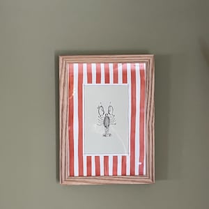 Kunstafdruk | Kunstig cadeau | Lijntekening | Kreeft | Lijntekeningen | Kunstzinnige kunstafdrukken | Smaakvol decor | Smaakvol cadeau | Slaapkamerdecoratie |