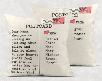 Download Postcard Pillow Etsy