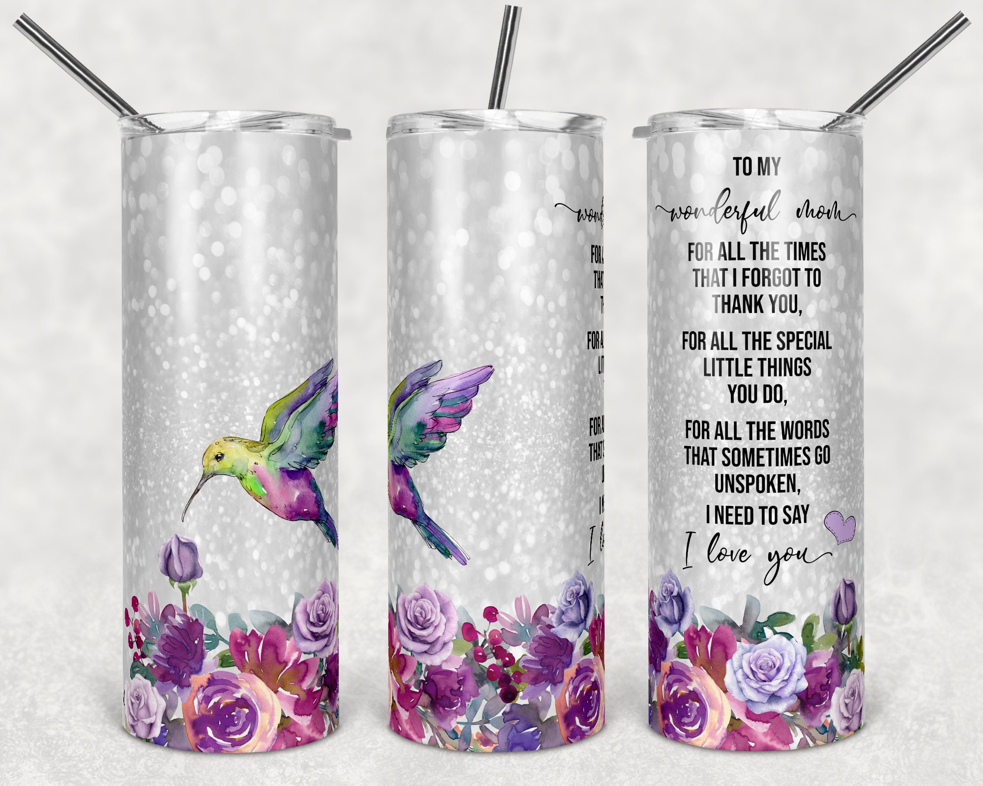 20 oz Skinny Tumbler Sublimation Design Template Glitter Feather Peacock  Tumbler for Straight/Tapered 20oz & 30oz Tumbler Design - PNG - So Fontsy