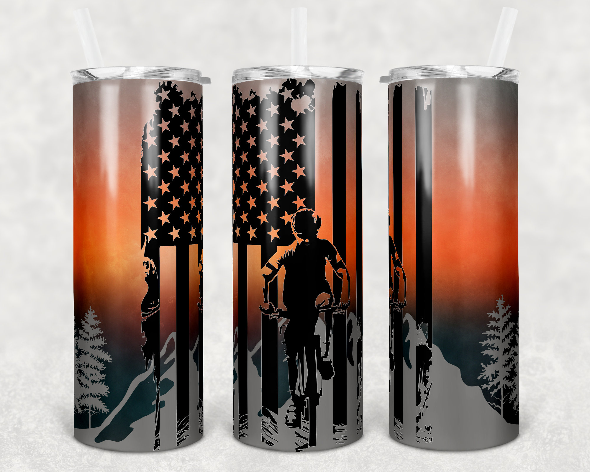 30 Oz Sublimation Tumbler Template Size