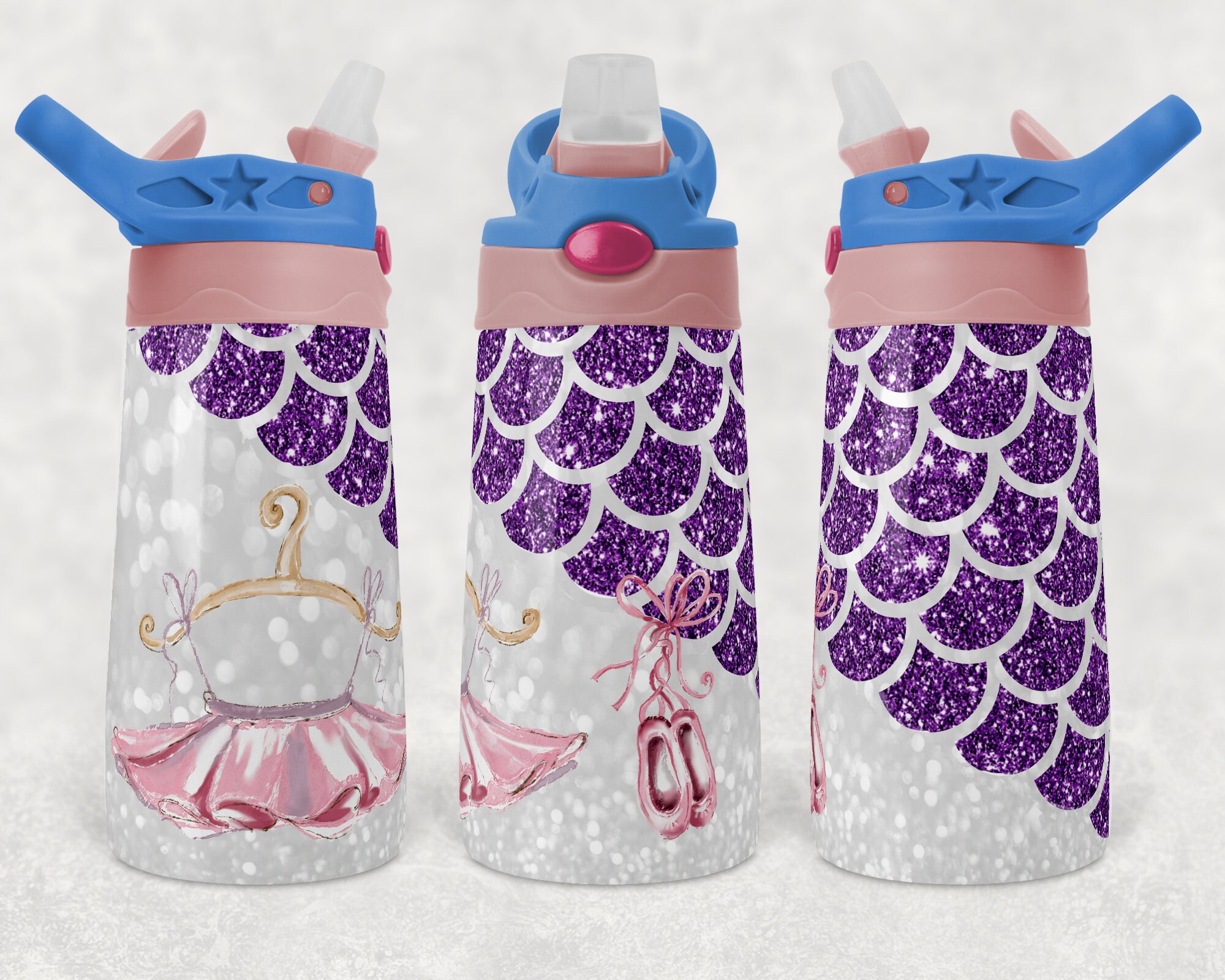 Kids Water Bottles Sublimation Design Template Mermaid Design Digital  Download PNG Inst DIGITAL Only Rts Tumblers Tamara 