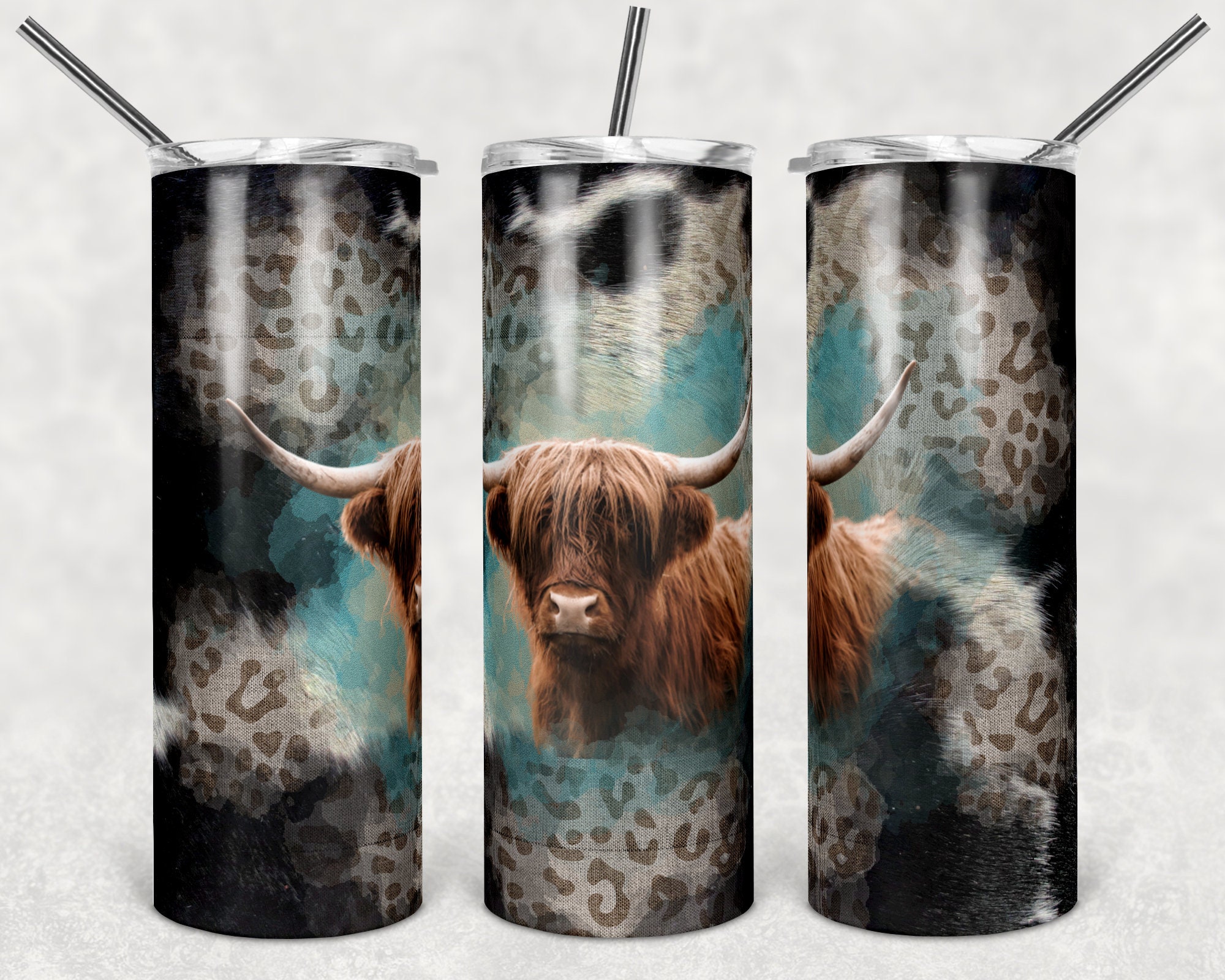 Cow Louis Vuitton Tumbler 20oz Skinny Png LV Tumbler Png 