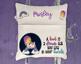 Pocket Pillow Sublimation Design Unicorn Pillow Digital Download PNG Instant DIGITAL ONLY rts tumblers Tamara