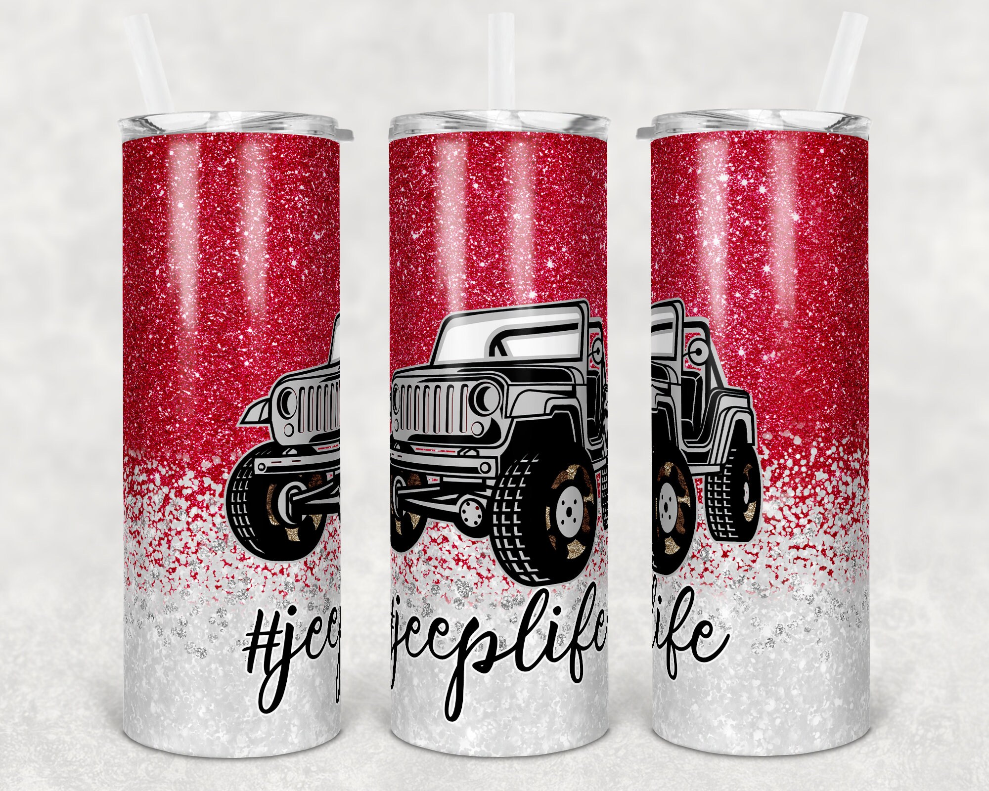 Skinny Tumbler Template Size
