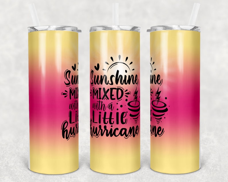 Download 20 oz Skinny Tumbler Sunshine mixed with Hurricane ...