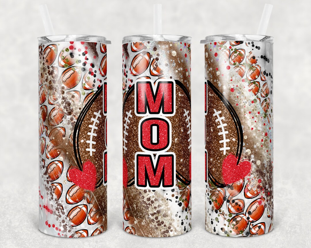 20 Oz Skinny Tumbler Sublimation Template Milky Way Glitter Red ...
